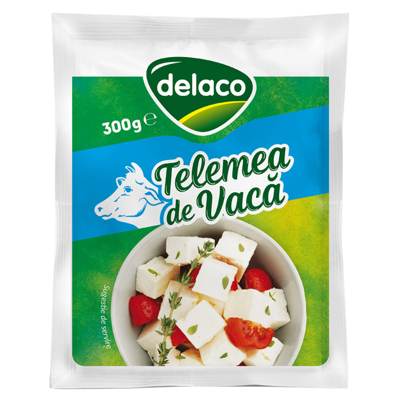 Телемя коровья, рассольный сыр (Telemea de vacă)