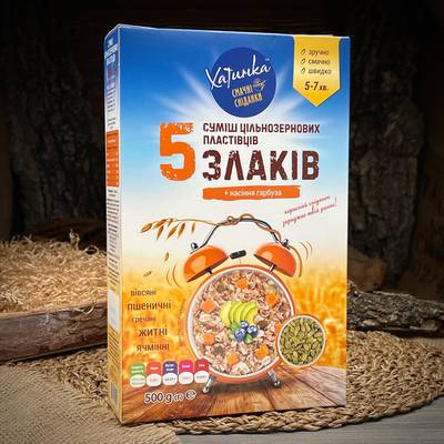Смесь 5 злаков "Хатинка"