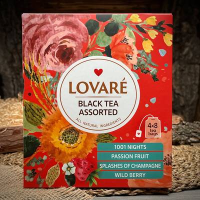 Assortimento di tè nero "Lovare"