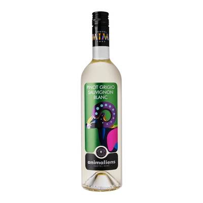 AnimAliens Pinot Grigio Sauvignon Blanc Castel Mimi — vin alb sec 0,75 l