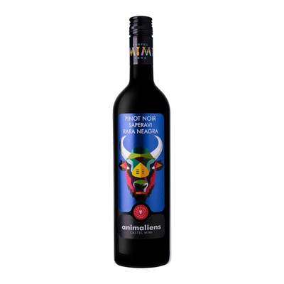AnimAliens Pinot Noir Saperavi Rara Neagra Castel Mimi — vin roșu sec 0,75 l