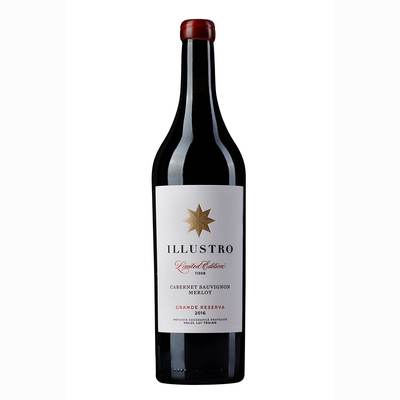 Вино красное сухое Illustro Cabernet Sauvignon Merlot, Fautor 0,75 л
