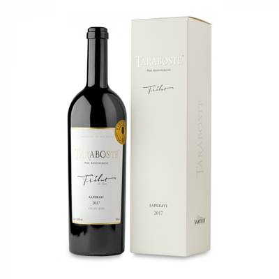 Вино красное сухое Taraboste Tribut Saperavi, Château Vartely 0,75 л