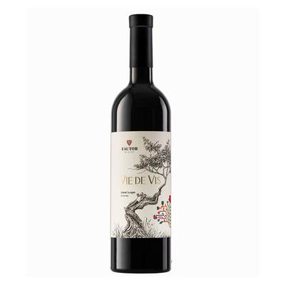 Вино красное полусухое Vie de Vis Cabernet Sauvignon Merlot, Fautor 0,75 л