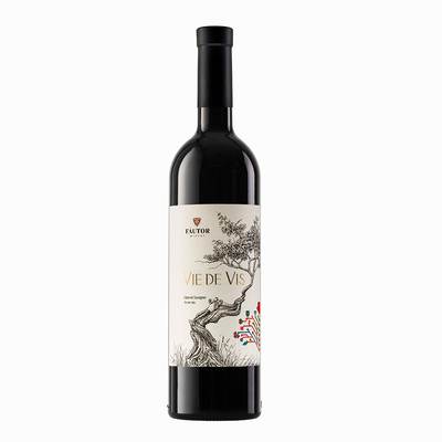 Вино красное сухое Vie de Vis Cabernet Sauvignon, Fautor 0,75 л