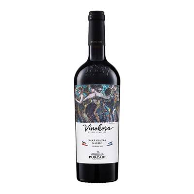 Вино красное сухое Vinohora Rara Neagra & Malbec, Purcari 0,75 л