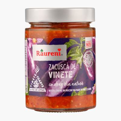 Закуска из печёных баклажанов (Zacuscă de vinete Râureni)