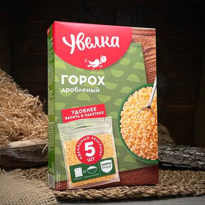 Горох дробленый "Увелка"