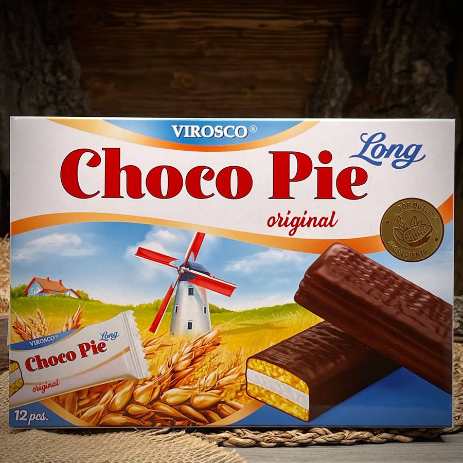 Длинное печенье "Choco Pie" — фото 1
