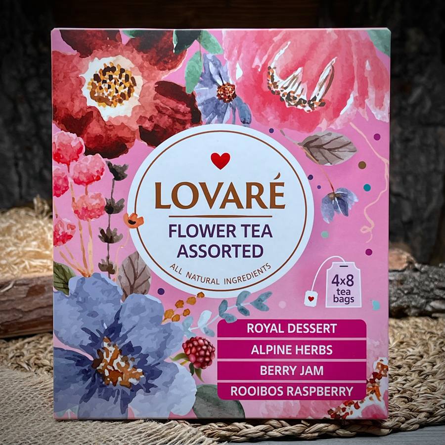 Ассорти цветочного чая "Lovare" — фото 1