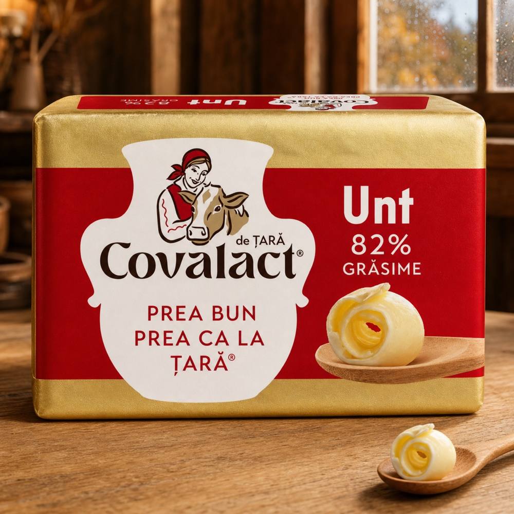 Масло сливочное 82% Covalact (Unt 82%) — фото 1