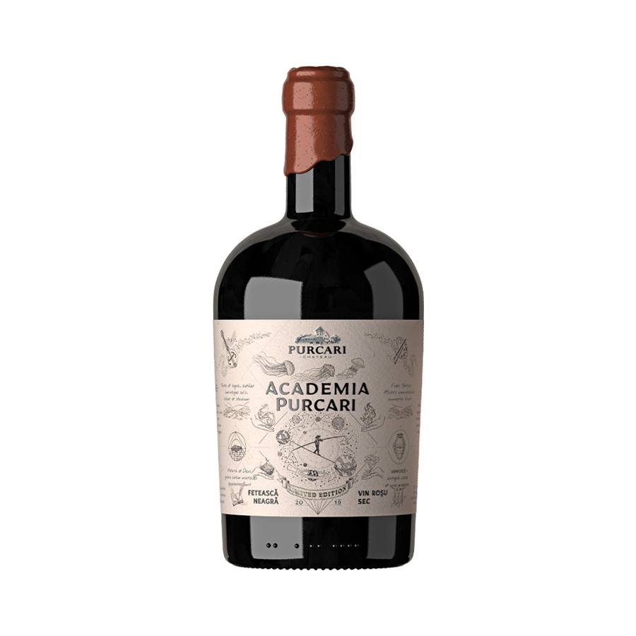 Вино красное сухое Academia Feteasca Neagra, Purcari 0,75 л — фото 1