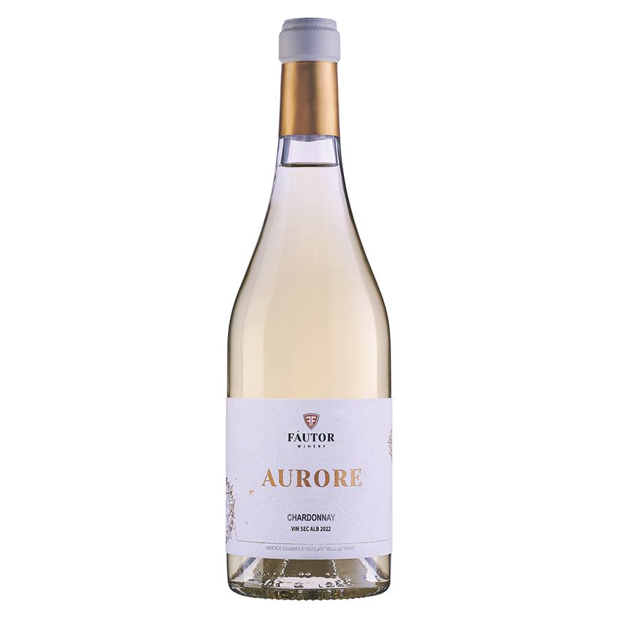 Вино белое сухое Aurore Chardonnay, Fautor 0,75 л — фото 1