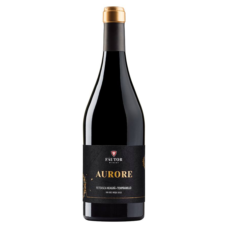 Вино красное сухое Aurore Feteasca Neagra Tempranillo, Fautor 0,75 л — фото 1