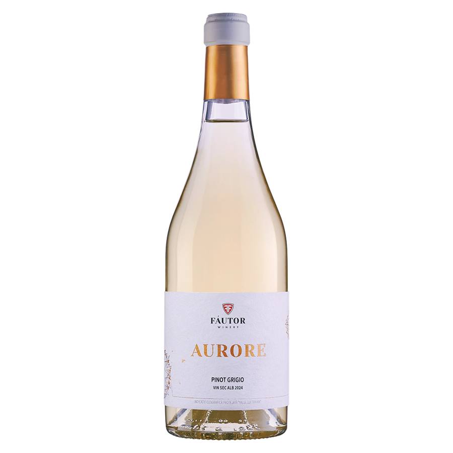 Вино белое сухое Aurore Pinot Grigio, Fautor 0,75 л — фото 1