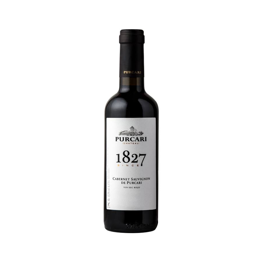 Вино красное сухое Cabernet Sauvignon de Purcari 0,375 л — фото 1