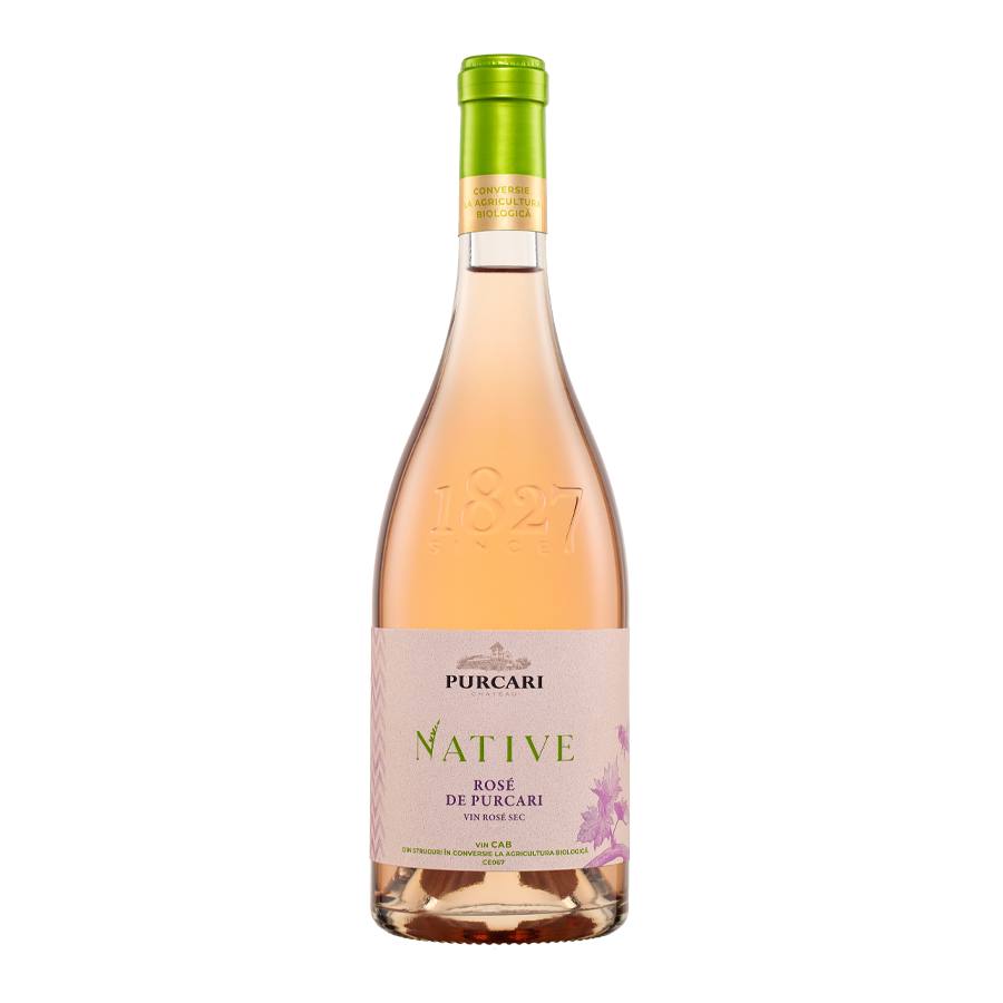 Вино розовое сухое Native Rosé, Purcari 0,75 л — фото 1