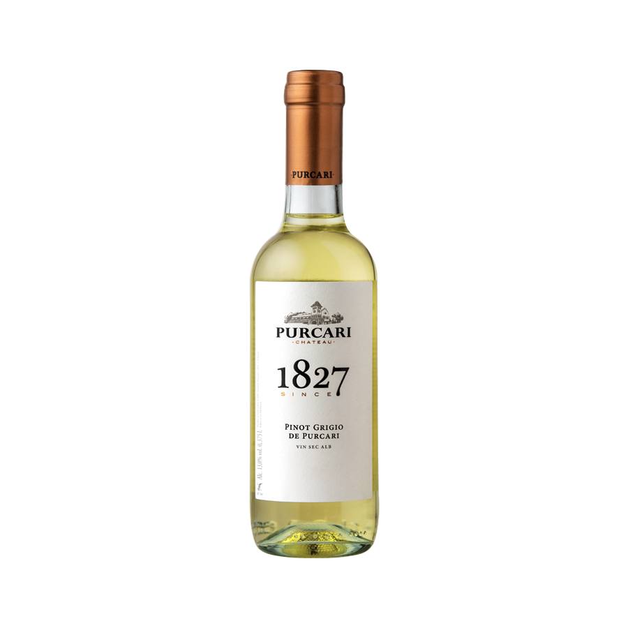Вино белое сухое Pinot Grigio de Purcari 0,375 л — фото 1