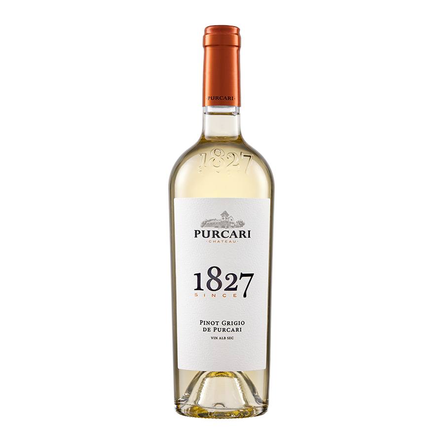Вино белое сухое Pinot Grigio de Purcari 0,75 л — фото 1