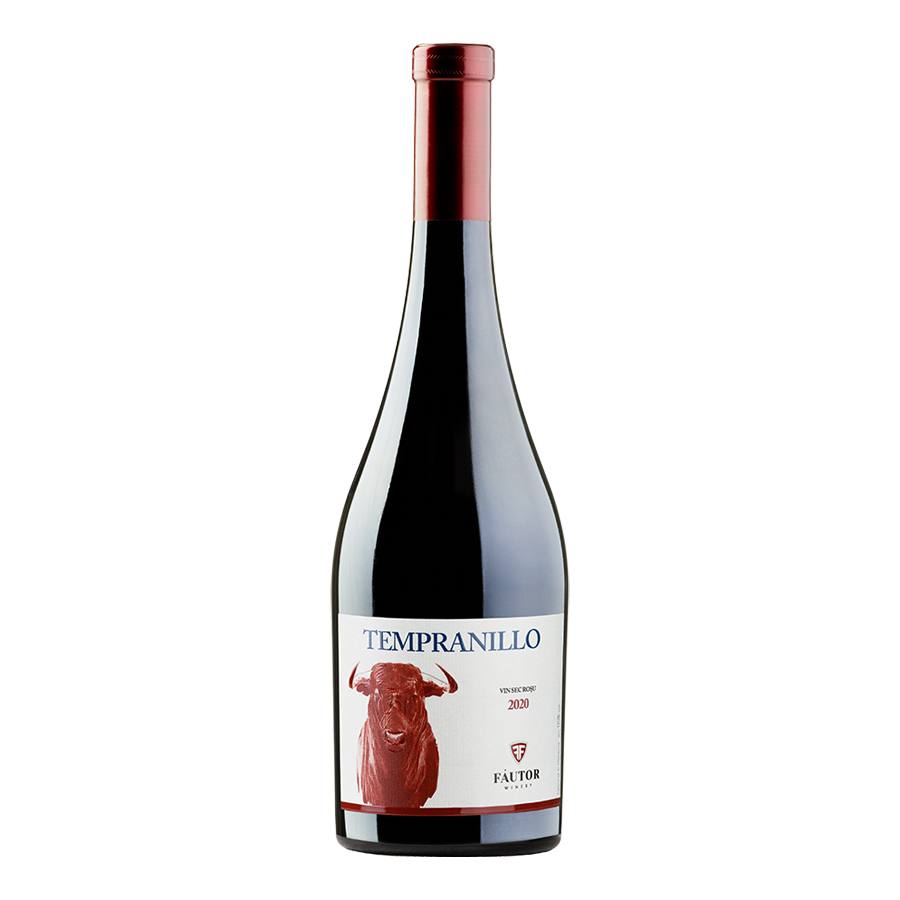 Вино красное сухое Tempranillo, Fautor 0,75 л — фото 1