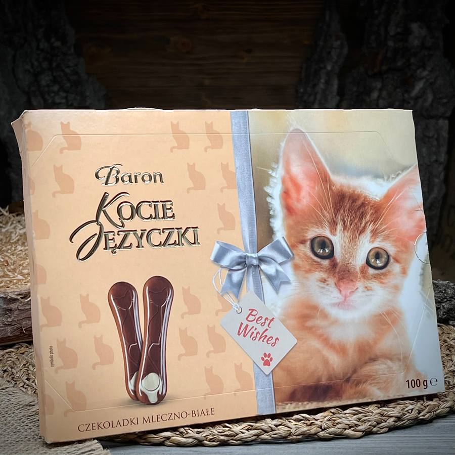 Конфеты Кошачьи язычки "Baron" — фото 1