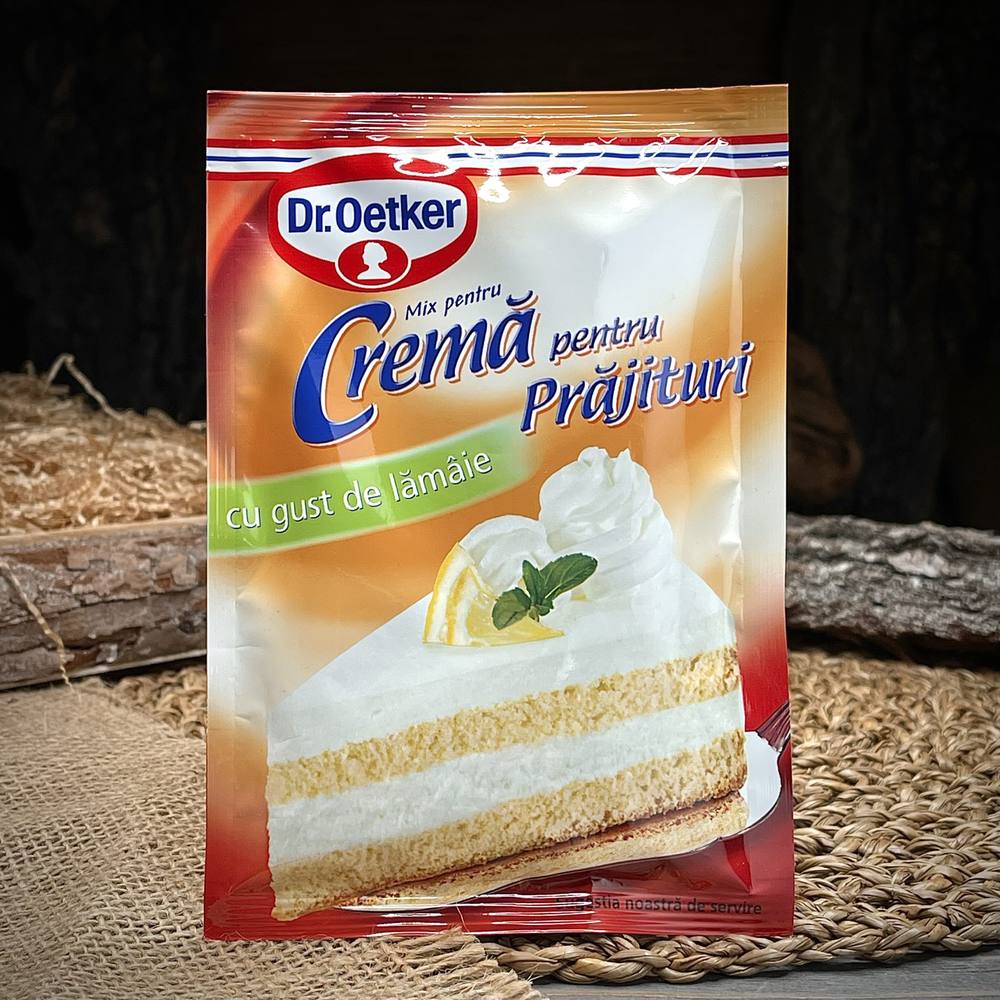 Крем-порошок для выпечки со вкусом лимона "Dr. Oetker" — фото 1