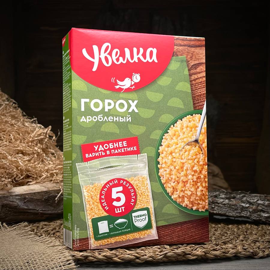 Горох дробленый "Увелка" — фото 1