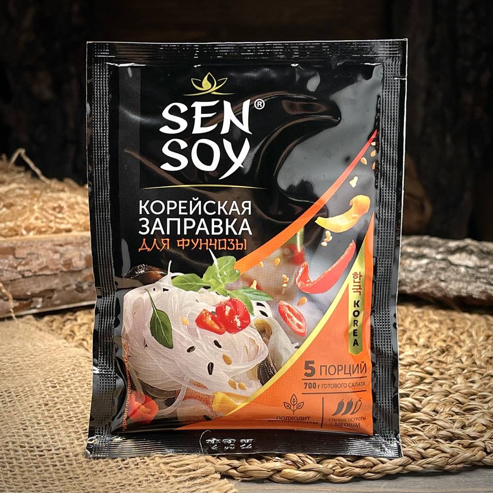 Корейская заправка для фунчозы "Sen Soy" — фото 1