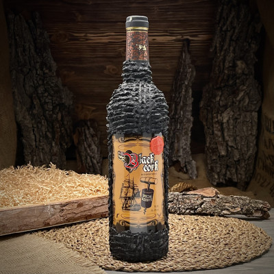 Вино красное сладкое Black cork