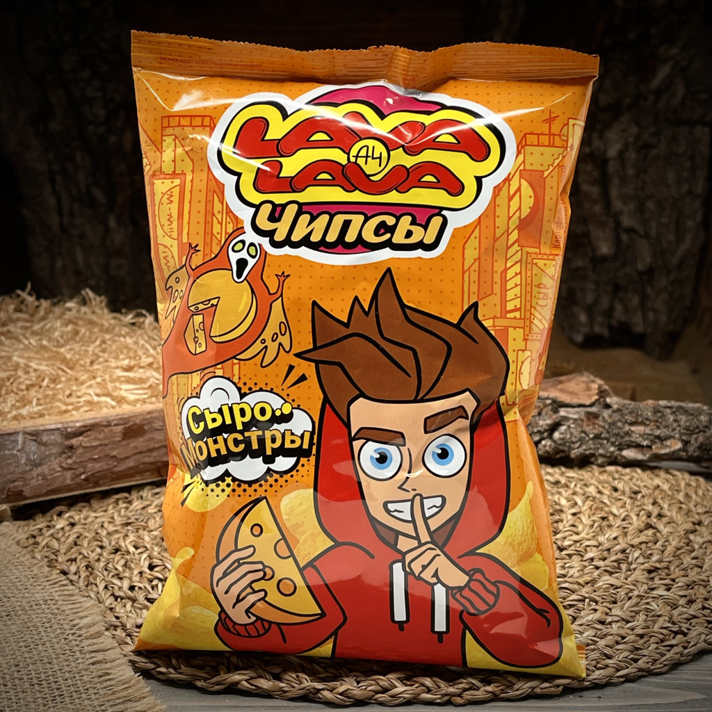Чипсы из натурального картофеля Сыро-монстры » Valmart